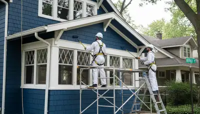 Detroit, MI painting contractor providing interior and exterior painting services for homes and businesses