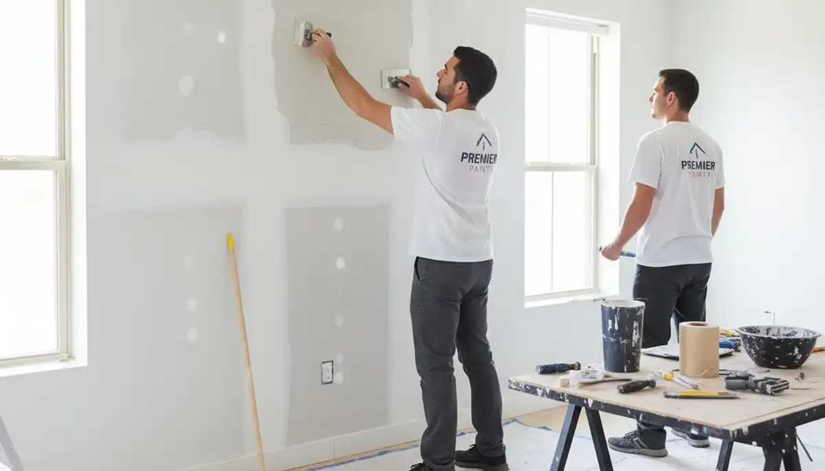 Detroit, MI drywall repair for cracks and holes by Detroit Paint Pros