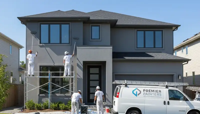 Exterior house painting in Detroit, MI by Detroit Paint Pros for durable curb appeal