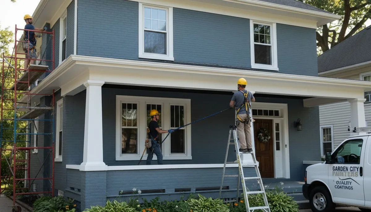 Detroit, MI painting crew delivering professional interior and exterior house painting services