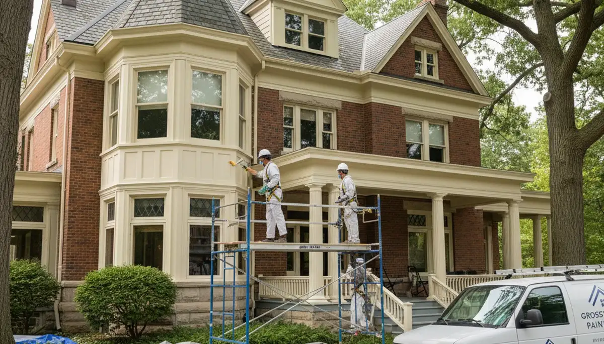 Detroit, MI painting contractor providing professional interior and exterior painting services