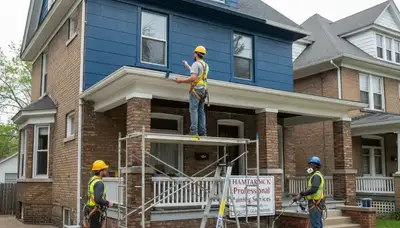 Detroit, MI painting contractor serving homes and businesses with professional interior and exterior painting services