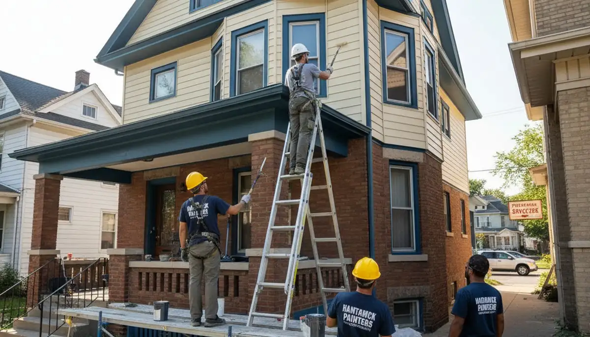 Detroit, MI painting contractor delivering interior and exterior home painting services