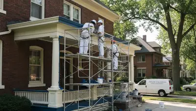 Detroit, MI painting contractor providing professional residential and commercial painting services