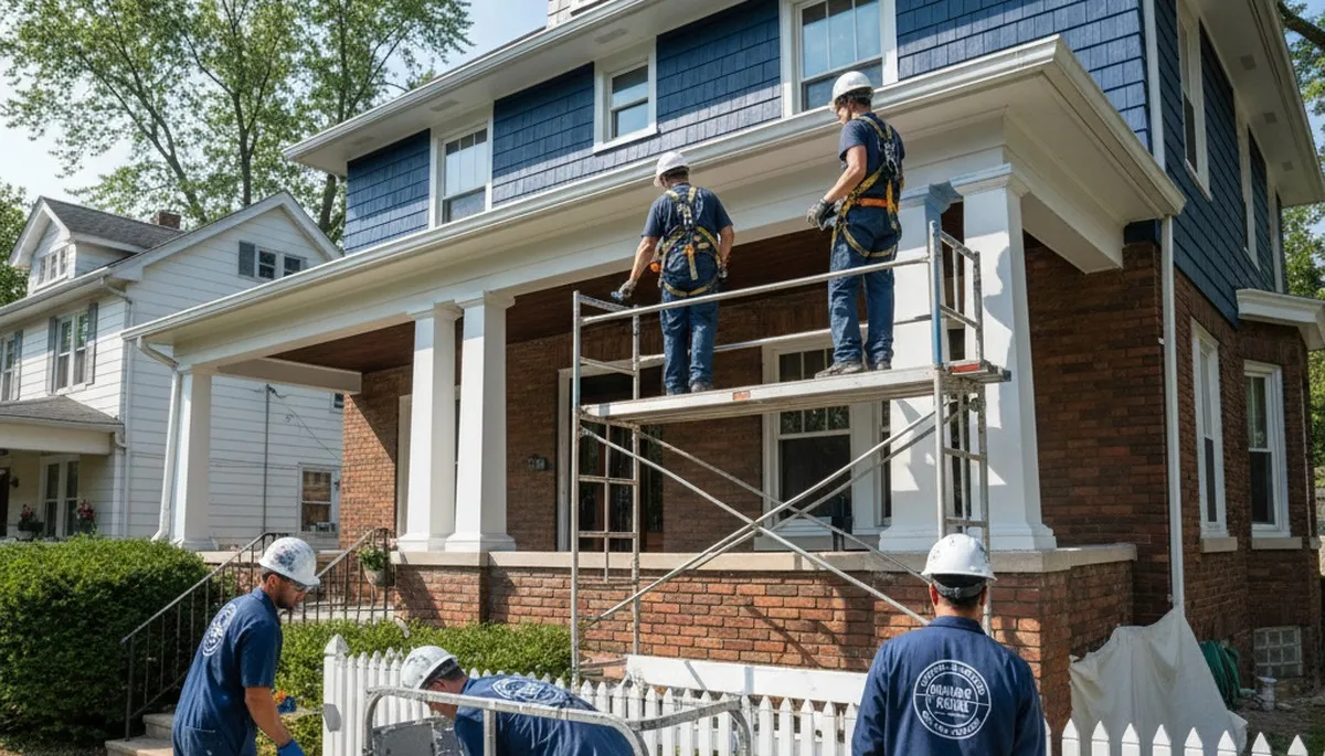 Detroit, MI painting contractor providing residential and commercial interior and exterior painting services