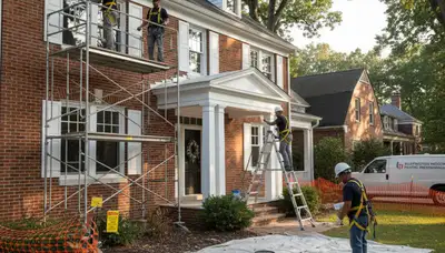 Detroit, MI painting contractor providing professional interior and exterior painting services
