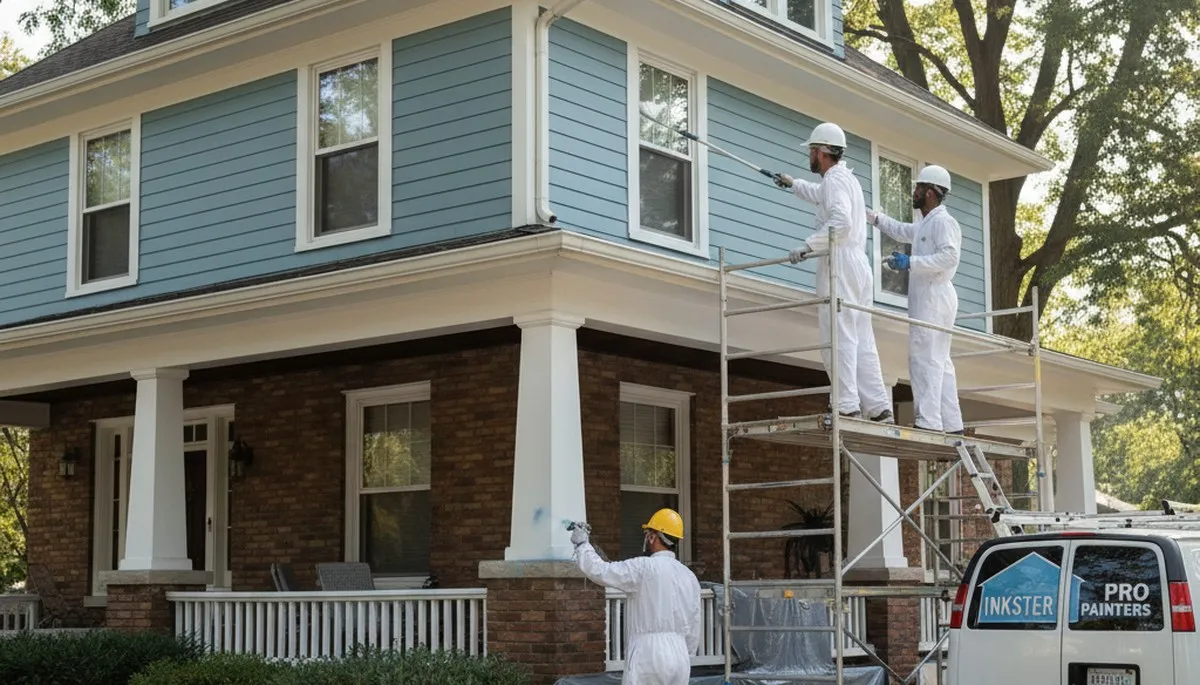 Professional painting crew providing interior and exterior painting services in Detroit, MI