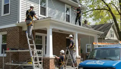 Detroit, MI painting contractor serving homes and businesses with professional interior and exterior painting