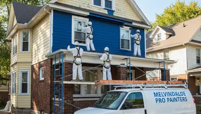 Detroit, MI painting contractor team providing professional interior and exterior painting services