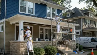 Detroit, MI painting contractor serving homes and businesses with professional interior and exterior painting services