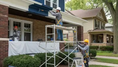Detroit, MI painting services for residential and commercial interior and exterior projects