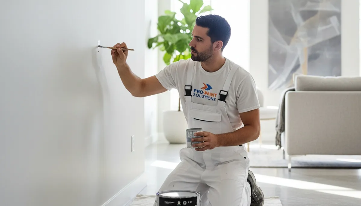 Detroit, MI paint touch-up service for scuffs, chips, and faded walls by Detroit Paint Pros