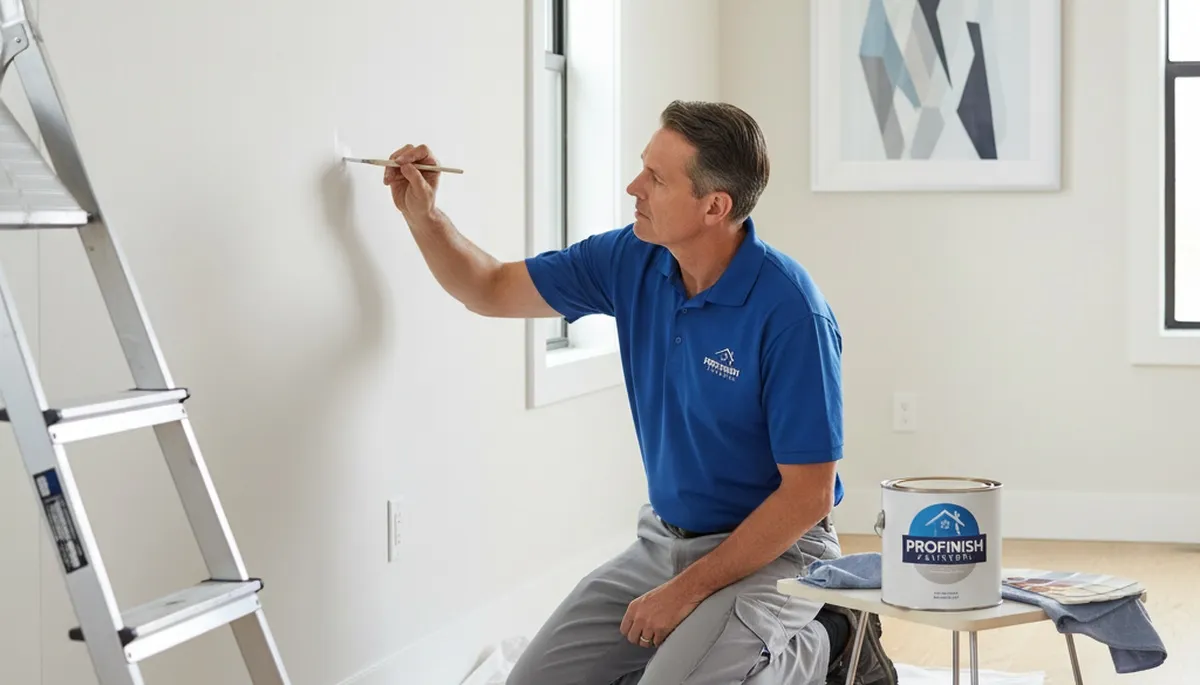 Detroit, MI paint touch-up service for scuffs, chips, and faded walls by Detroit Paint Pros