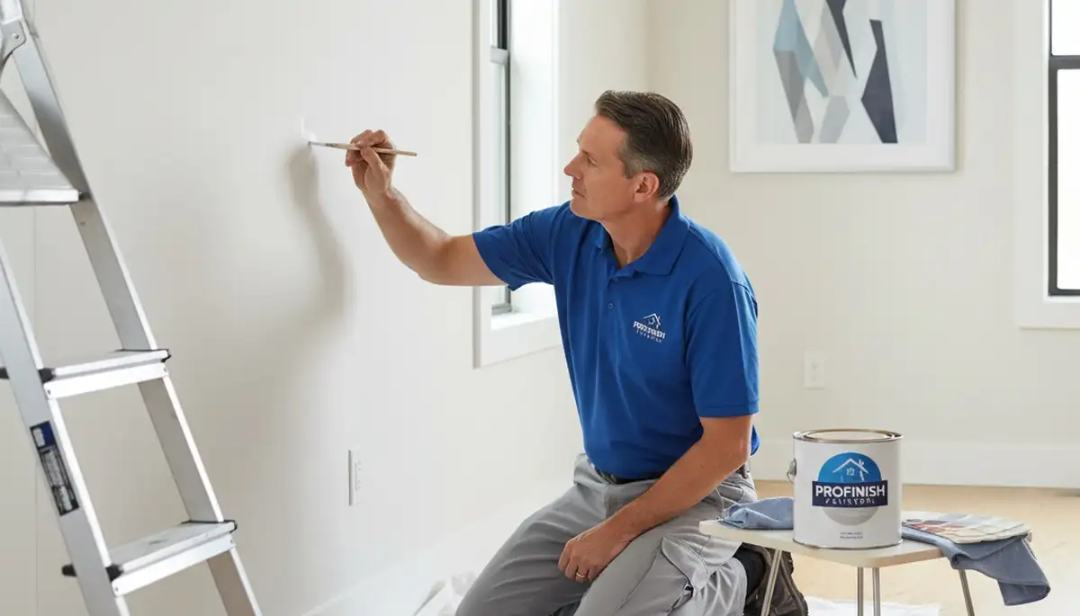 Detroit, MI paint touch-up service for scuffs, chips, and faded walls by Detroit Paint Pros