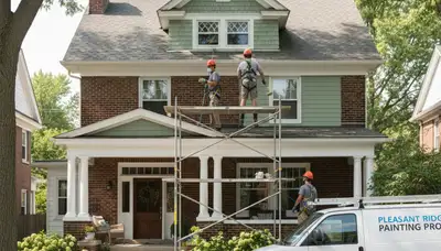 Detroit, MI painting crew providing professional interior and exterior house painting services
