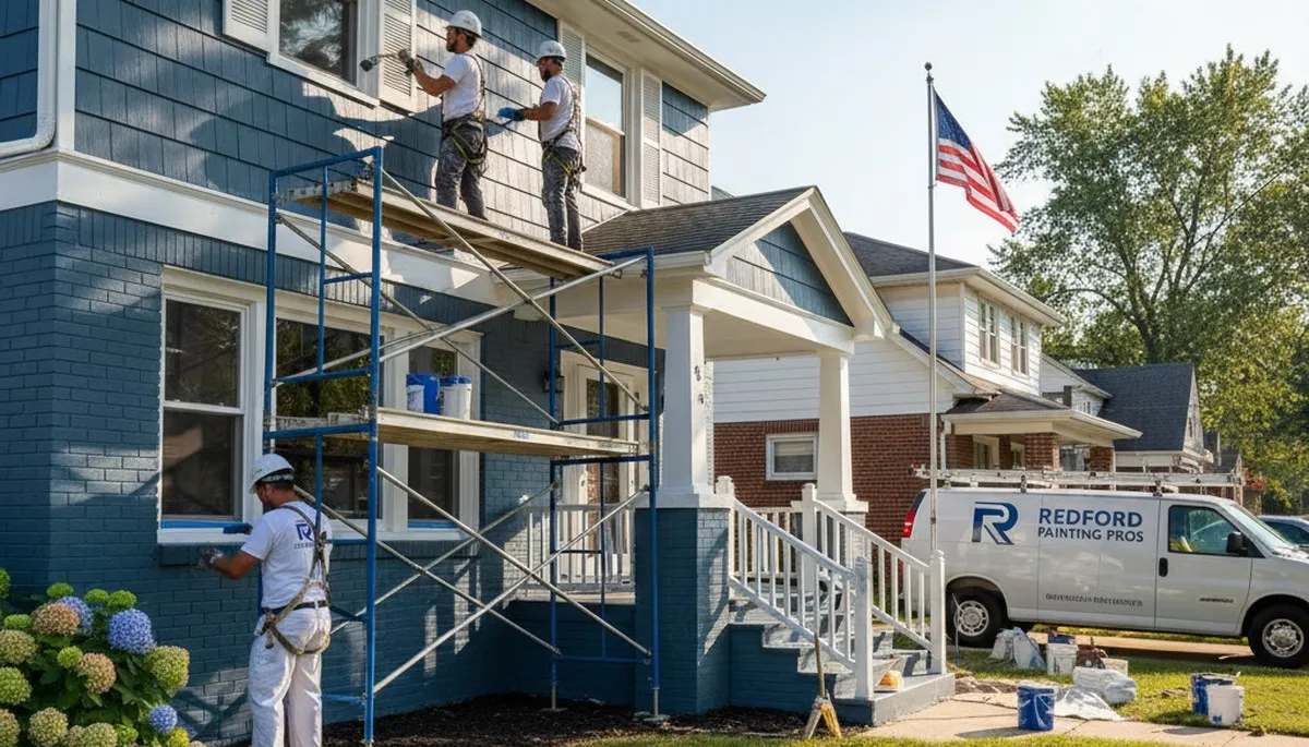 Detroit, MI painting contractor providing interior and exterior house painting services