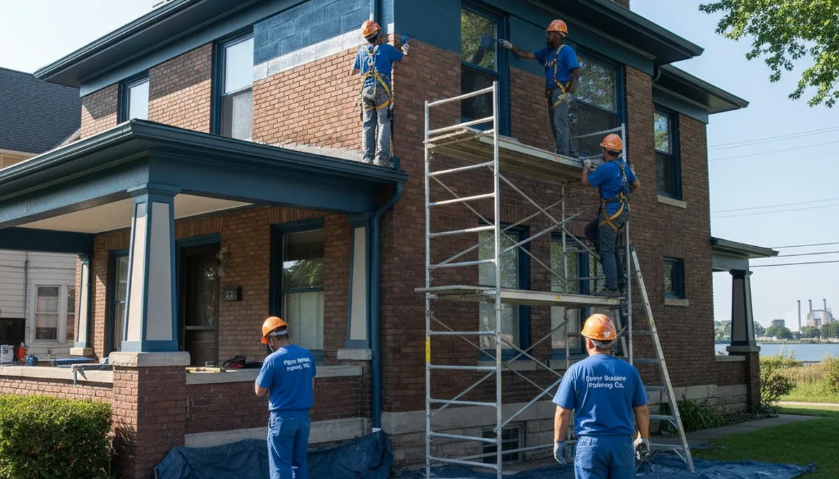 Detroit, MI painting contractor serving homes and businesses with professional interior and exterior painting services