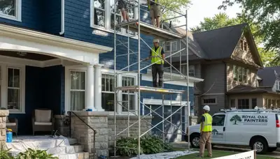 Detroit, MI painting contractor team providing professional residential and commercial painting services