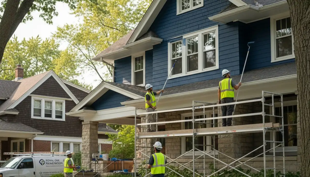 Detroit, MI painting contractors providing professional interior and exterior painting services