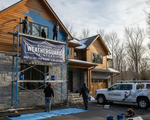 Exterior painting services in Detroit, MI built to protect homes from Michigan weather
